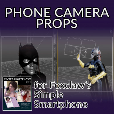 Phone Camera Props for Simple Smartphone