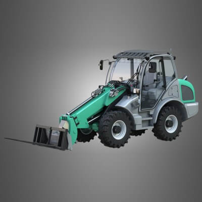 Loader KL80-8T with Bale Spike - Front Loader
