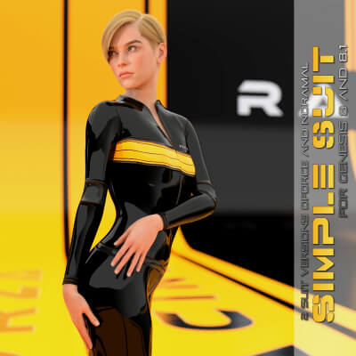 Simple Suit for Genesis 8 and 8.1 G9 by mbit