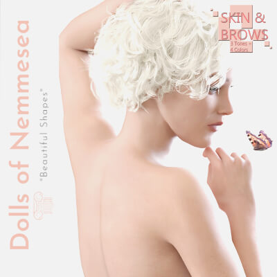 DNM - Daphne Skin&Brows 004 - Genesis 9