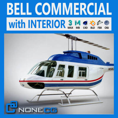 Helicopter Bell 206L &lsquoCommercial&rsquo