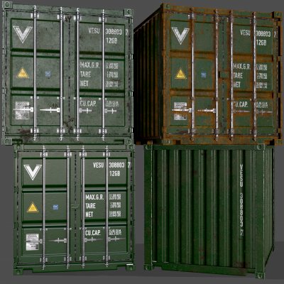 10 Ft Storage Container - Green