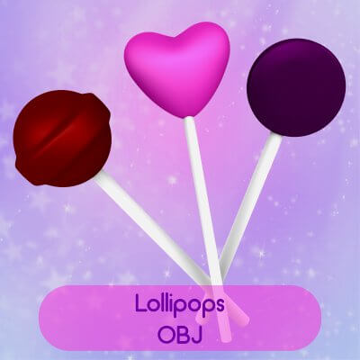 Lollipops OBJ