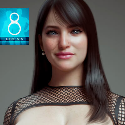 Goddess Negra HD for G8F