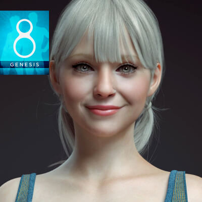 Lili Shine for Genesis 8 Female