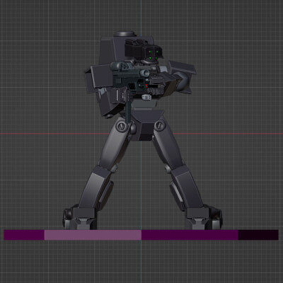 Basic Black Knight Burai Stl 3D Print