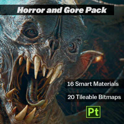 Horror Gore 16 Smart Material Pack