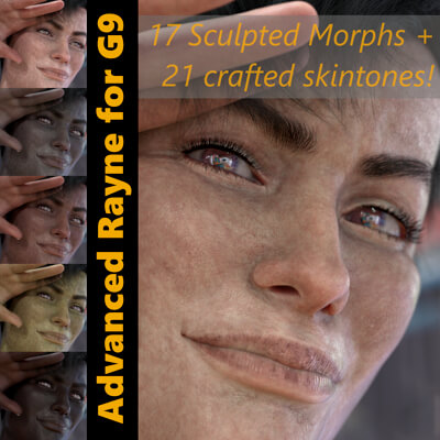 Rayne - Advanced Base Skin for Genesis9